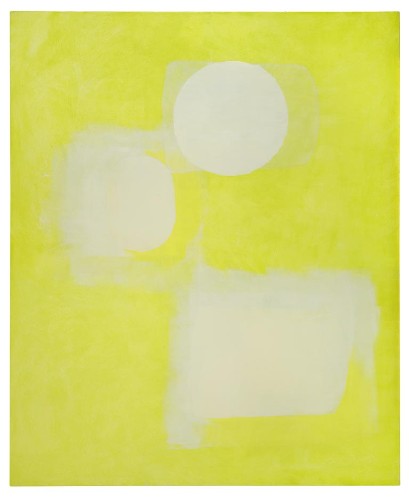 White and Green, 170 x 140 cm